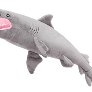 Goblin Shark Plush Toys-Cute High Lifelike Long Fnout Deep Sea Stuffed Animals-Simulation Large Shark Plush Toy Gifts for Kids,Home Decor,Pet Favorite,27" Long