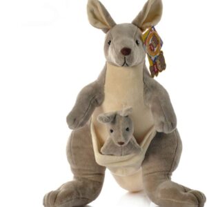 10 inch Kangaroo Plush Toy Stuffed Animal Toy Plush Animal Doll