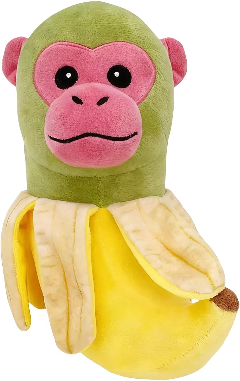 Plush Toys Cool Gorrila Stuffed Animals Cute Plushie Weird Stuff Meme Dolls for Kids Boys Girls Birthday Christmas Funny Gift Ideas