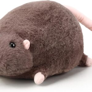10 Inch Brown Stuffed Mouse Animal Fake Rat Stuffed Animals Bulk Soft Realistic Rat Plush Cute Pranks Spoof Plush Toy for Christmas Birthday Surprise Home Decor Party Favors