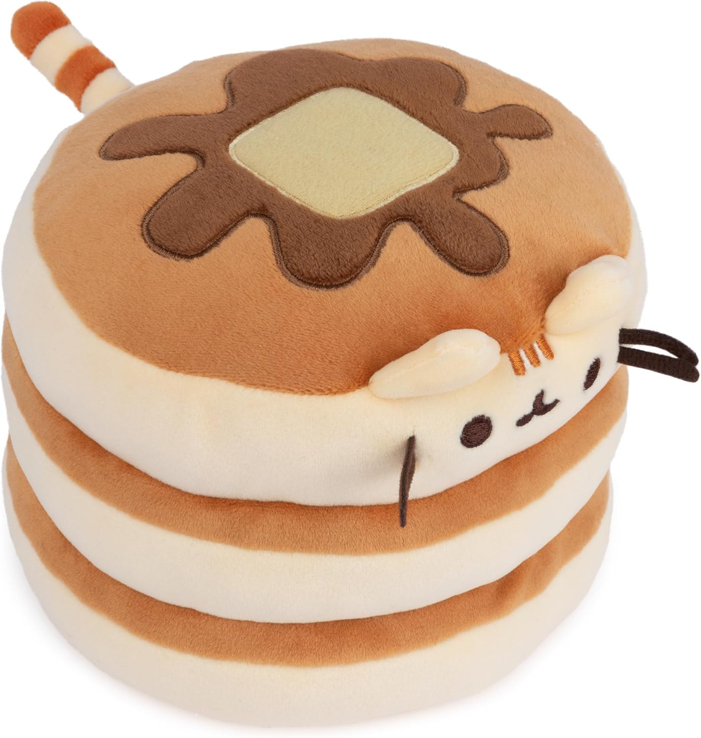 The Cat Plush, Squishy Toy Stuffed Animal for Ages 8 and Up, Brown, 6?? - Image 2
